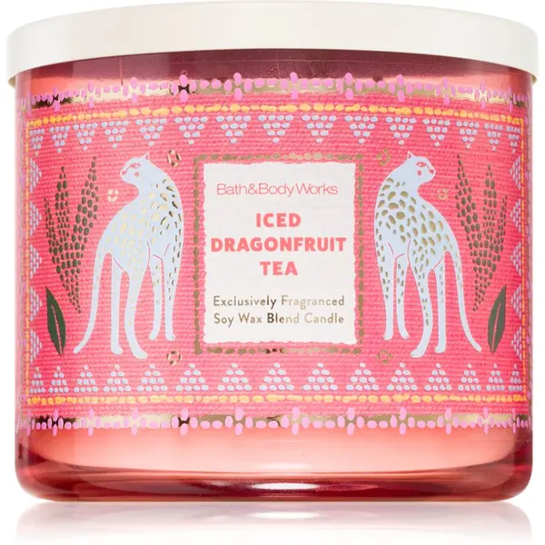 Bath & Body Works Bath & Body Works Iced Dragonfruit Tea ароматна свещ 411 гр.