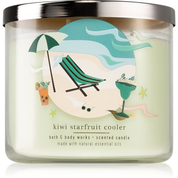Bath & Body Works Bath & Body Works Kiwi Starfruit Cooler ароматна свещ 411 гр.