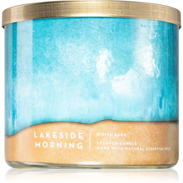 Bath & Body Works Bath & Body Works Lakeside Morning ароматна свещ 411 гр.