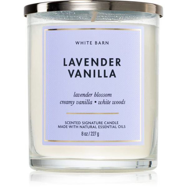 Bath & Body Works Bath & Body Works Lavender Vanilla ароматна свещ 227 гр.