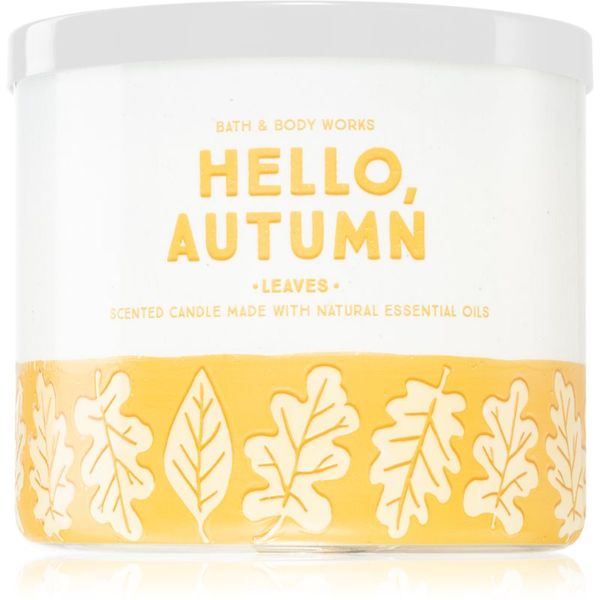 Bath & Body Works Bath & Body Works Leaves ароматна свещ 411 гр.