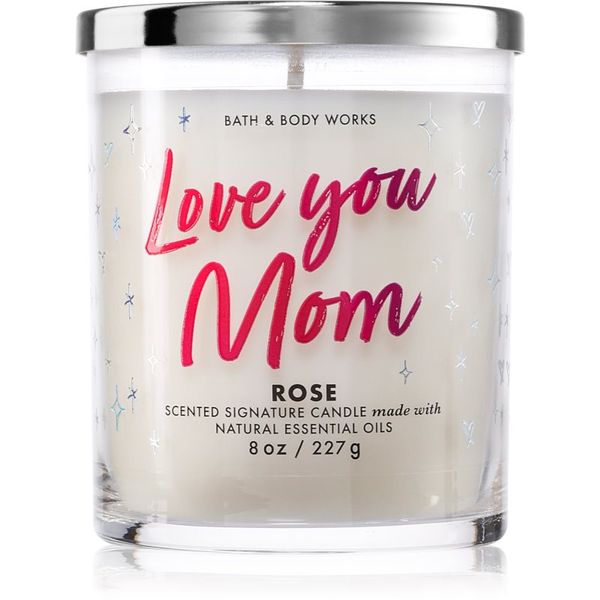 Bath & Body Works Bath & Body Works Love You Mom ароматна свещ 227 гр.
