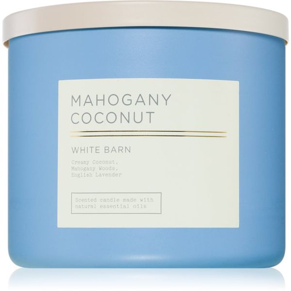 Bath & Body Works Bath & Body Works Mahogany Coconut ароматна свещ 411 гр.