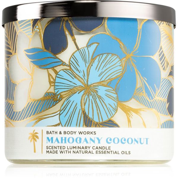 Bath & Body Works Bath & Body Works Mahogany Coconut ароматна свещ 411 гр.