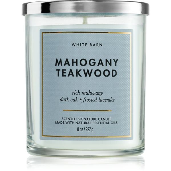 Bath & Body Works Bath & Body Works Mahogany Teakwood ароматна свещ 227 гр.
