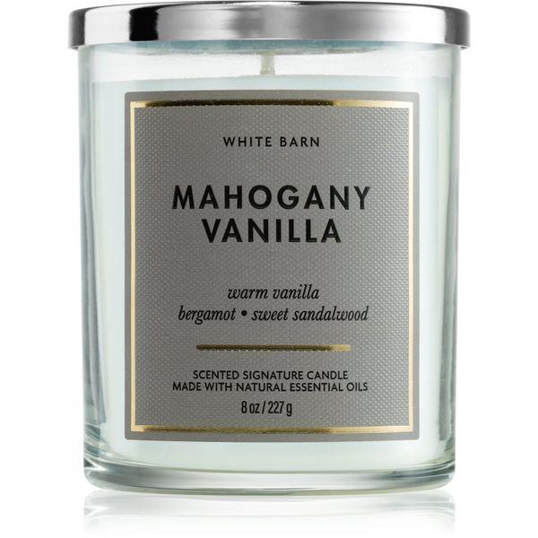 Bath & Body Works Bath & Body Works Mahogany Vanilla ароматна свещ 227 гр.