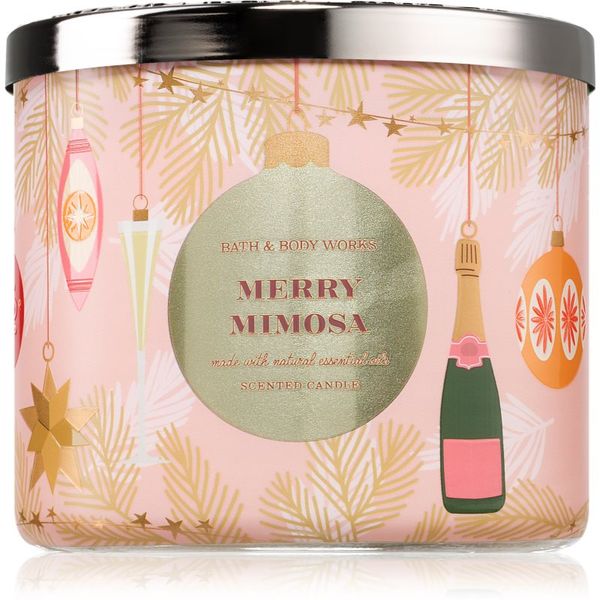 Bath & Body Works Bath & Body Works Merry Mimosa ароматна свещ 411 гр.