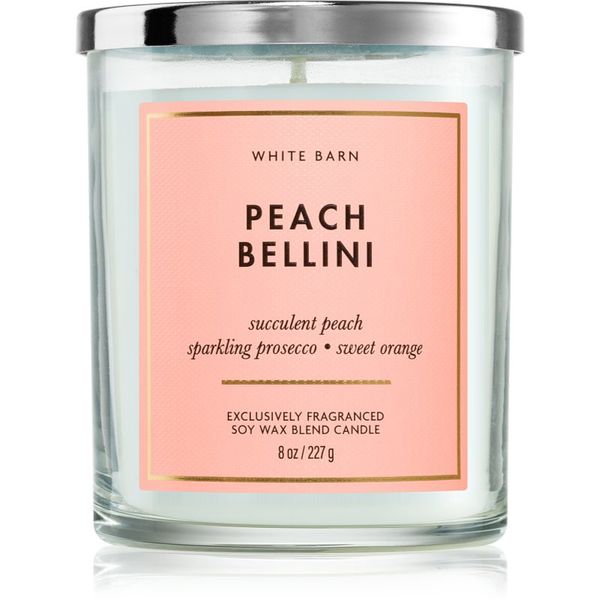 Bath & Body Works Bath & Body Works Peach Bellini ароматна свещ 227 гр.