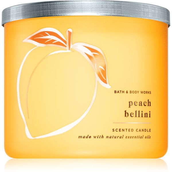 Bath & Body Works Bath & Body Works Peach Bellini ароматна свещ 411 гр.