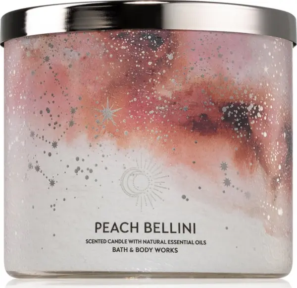 Bath & Body Works Bath & Body Works Peach Bellini ароматна свещ 411 гр.