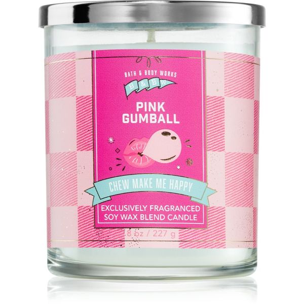 Bath & Body Works Bath & Body Works Pink Gumball ароматна свещ 227 гр.