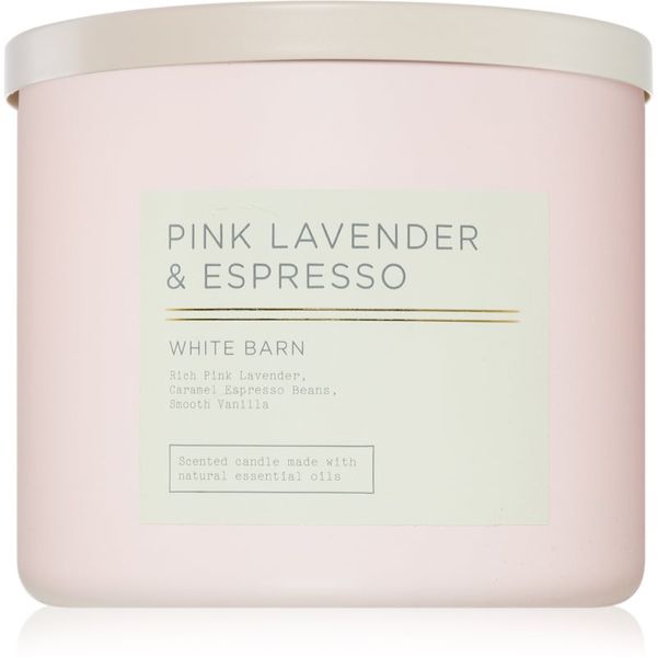 Bath & Body Works Bath & Body Works Pink Lavender & Espresso ароматна свещ 411 гр.