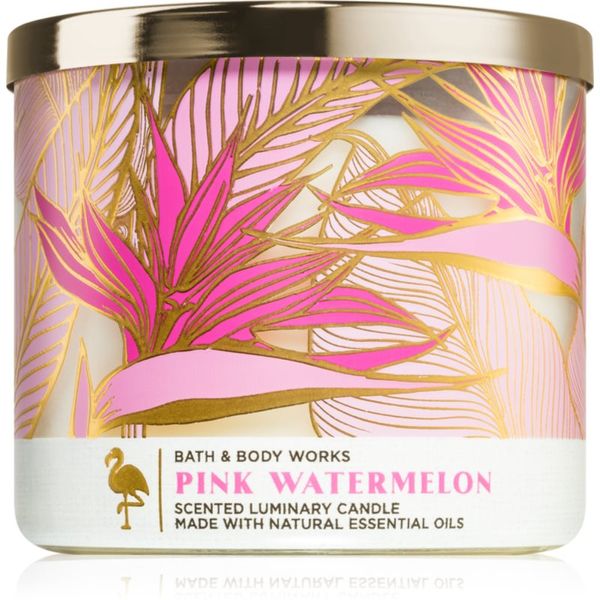 Bath & Body Works Bath & Body Works Pink Watermelon ароматна свещ 411 гр.