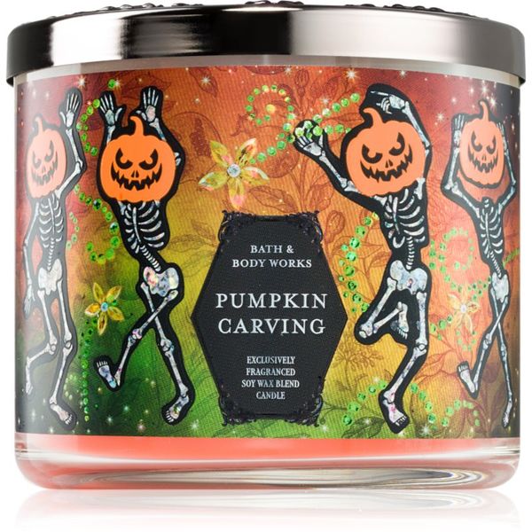 Bath & Body Works Bath & Body Works Pumpkin Carving ароматна свещ 411 гр.