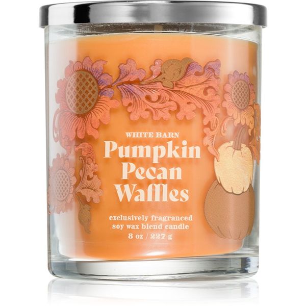 Bath & Body Works Bath & Body Works Pumpkin Pecan Waffles ароматна свещ 227 гр.