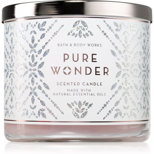 Bath & Body Works Bath & Body Works Pure Wonder ароматна свещ 411 гр.