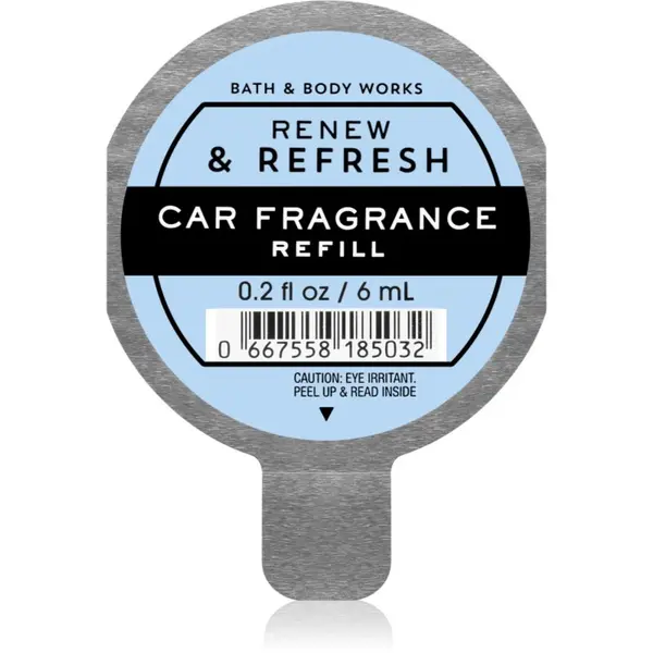 Bath & Body Works Bath & Body Works Renew & Refresh aроматизатор за автомобил пълнител 6 мл.