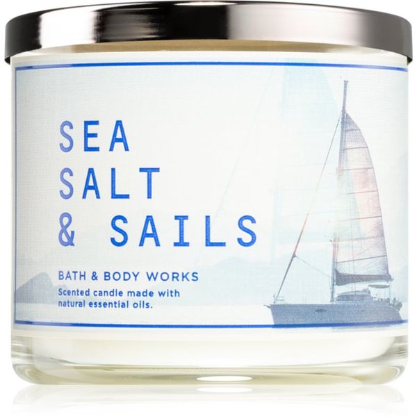 Bath & Body Works Bath & Body Works Sea Salt & Sails ароматна свещ 411 гр.