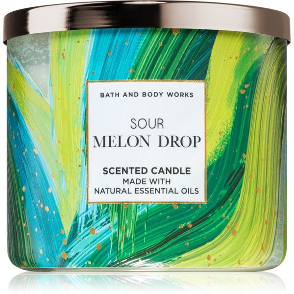 Bath & Body Works Bath & Body Works Sour Melon Drop ароматна свещ 411 гр.