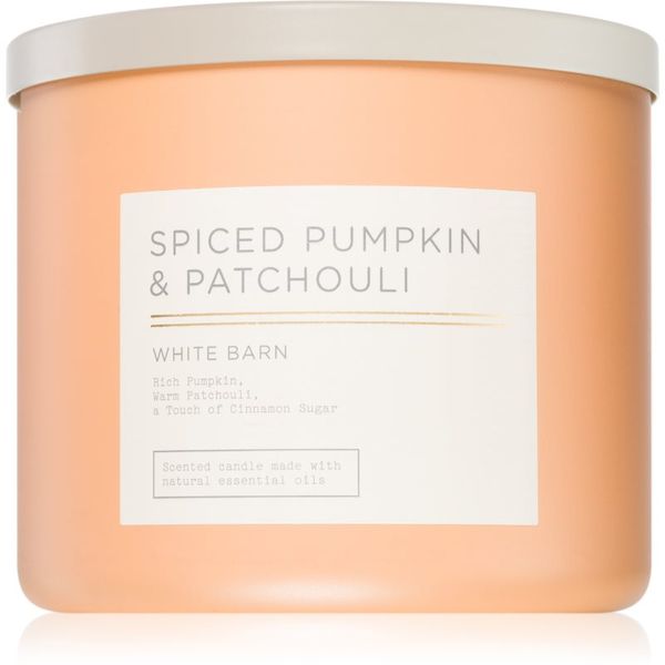 Bath & Body Works Bath & Body Works Spiced Pumpkin & Patchouli ароматна свещ I. 411 гр.