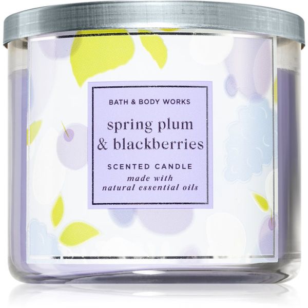 Bath & Body Works Bath & Body Works Spring Plum and Blackberries ароматна свещ 411 гр.