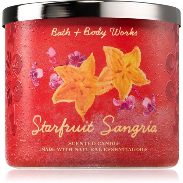 Bath & Body Works Bath & Body Works Starfruit Sangria ароматна свещ 411 гр.