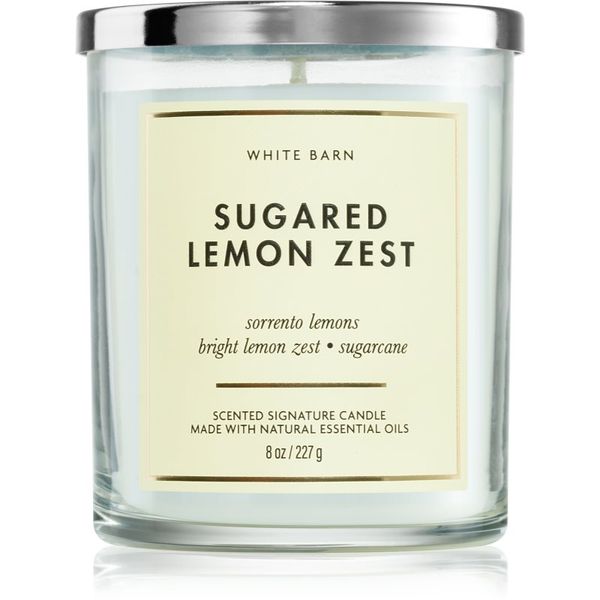 Bath & Body Works Bath & Body Works Sugared Lemon Zest ароматна свещ 227 гр.