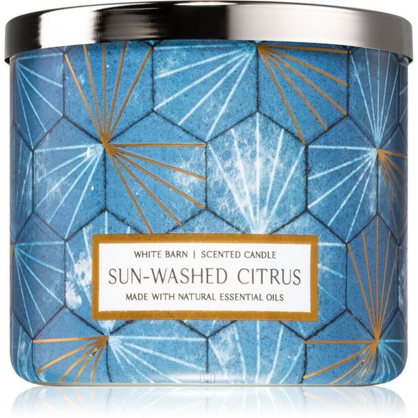 Bath & Body Works Bath & Body Works Sun-Washed Citrus ароматна свещ II. 411 гр.