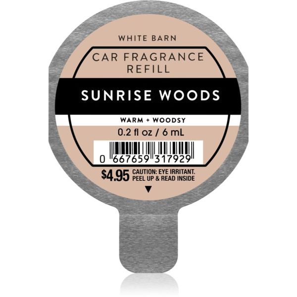 Bath & Body Works Bath & Body Works Sunrise Woods aроматизатор за автомобил пълнител 6 мл.