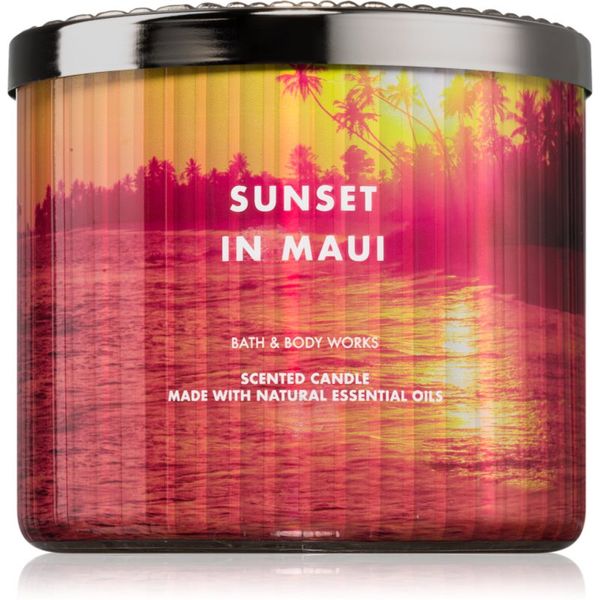 Bath & Body Works Bath & Body Works Sunset In Maui ароматна свещ 411 гр.