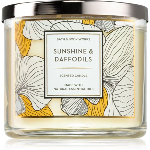Bath & Body Works Bath & Body Works Sunshine and Daffodils ароматна свещ II. 411 гр.