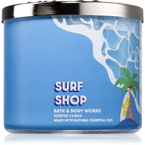 Bath & Body Works Bath & Body Works Surf Shop ароматна свещ 411 гр.