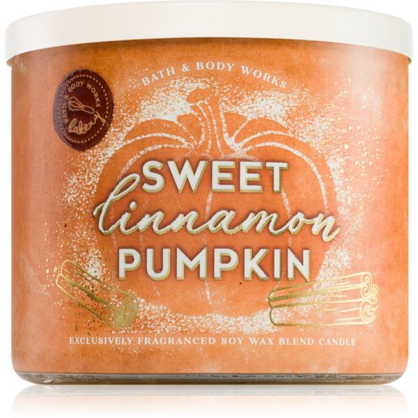 Bath & Body Works Bath & Body Works Sweet Cinnamon Pumpkin ароматна свещ 411 гр.