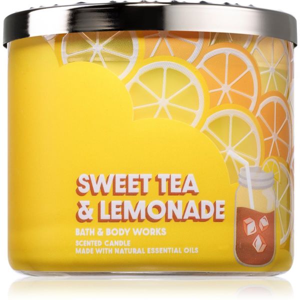 Bath & Body Works Bath & Body Works Sweet Tea & Lemonade ароматна свещ 411 гр.