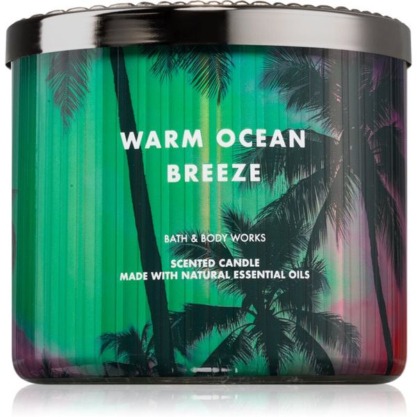 Bath & Body Works Bath & Body Works Warm Ocean ароматна свещ 411 гр.
