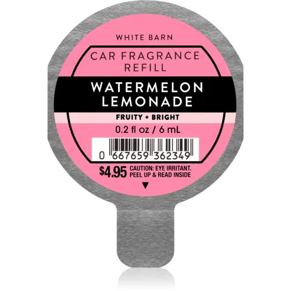 Bath & Body Works Bath & Body Works Watermelon Lemonade aроматизатор за автомобил пълнител 6 мл.
