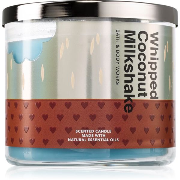 Bath & Body Works Bath & Body Works Whipped Coconut Milkshake ароматна свещ 411 гр.