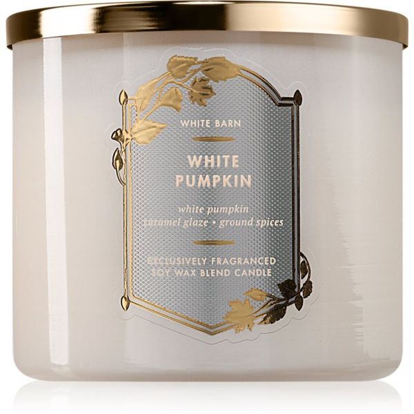 Bath & Body Works Bath & Body Works White Pumpkin ароматна свещ 411 гр.