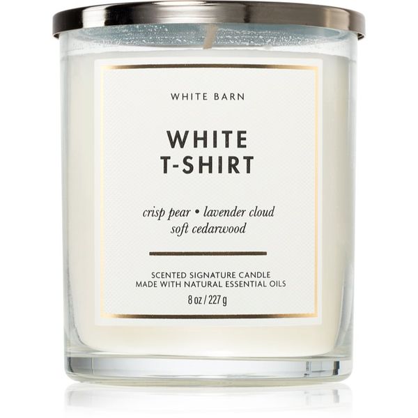 Bath & Body Works Bath & Body Works White T-Shirt ароматна свещ 227 гр.