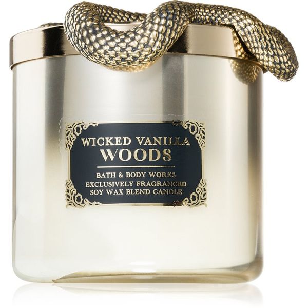 Bath & Body Works Bath & Body Works Wicked Vanilla Woods ароматна свещ 411 гр.