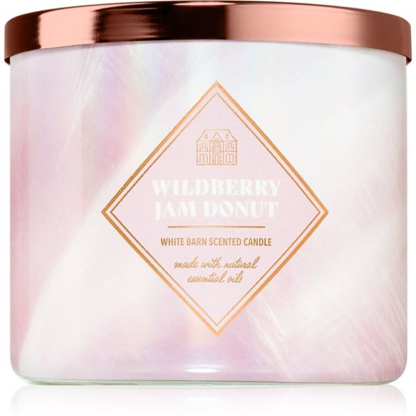 Bath & Body Works Bath & Body Works Wildberry Jam Donut ароматна свещ 411 гр.