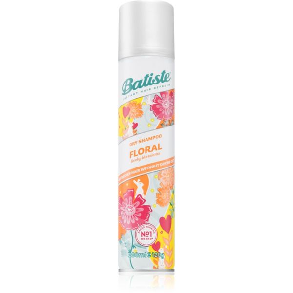 Batiste Batiste Floral Lively Blossoms сух шампоан за всички видове коса 200 мл.