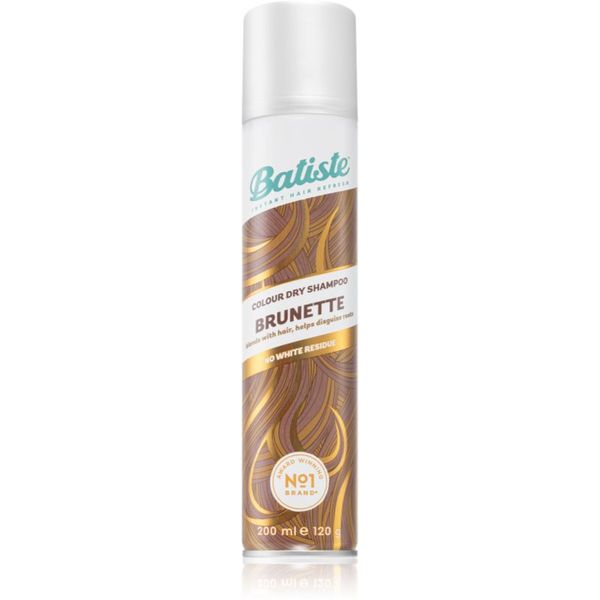 Batiste Batiste Hint of Colour Brunette сух шампоан за коса с кафяви нюанси 200 мл.