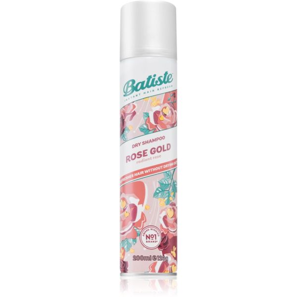 Batiste Batiste Rose Gold сух шампоан за абсорбиране на излишния себум а освежаване на косата 200 мл.
