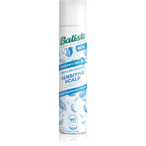 Batiste Batiste Sensitive сух шампоан за чувствителна кожа на скалпа 200 мл.