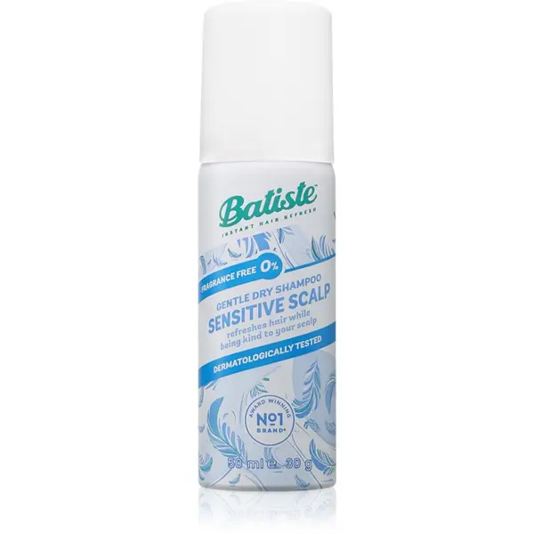 Batiste Batiste Sensitive сух шампоан за чувствителна кожа на скалпа 50 мл.