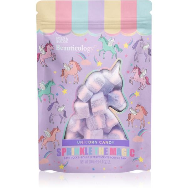 Baylis & Harding Baylis & Harding Beauticology Unicorn пенливо кубче за вана аромати Unicorn Candy 200 гр.