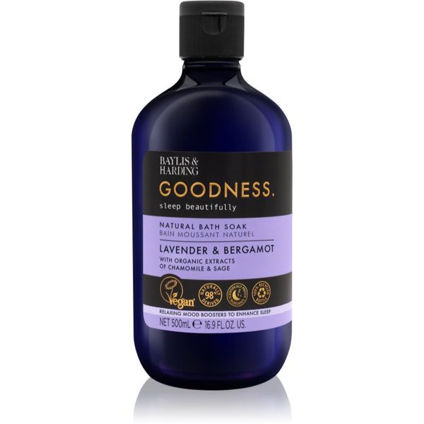 Baylis & Harding Baylis & Harding Goodness Sleep Beautifully пяна за вана за спокоен сън Lavender & Bergamot 500 мл.