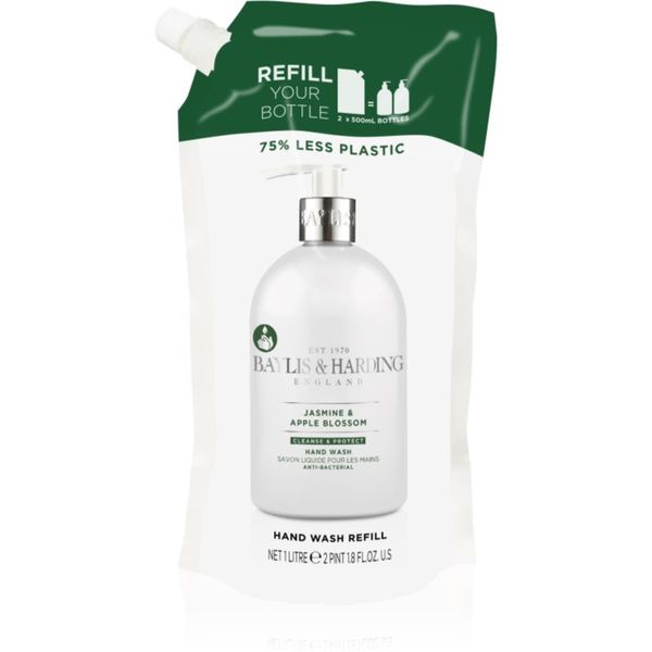 Baylis & Harding Baylis & Harding Jasmine & Apple Blossom течен сапун за ръце пълнител 1000 мл.