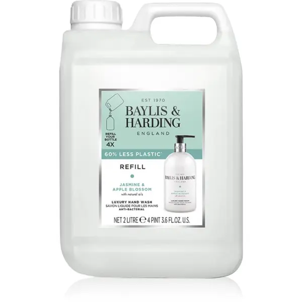 Baylis & Harding Baylis & Harding Jasmine & Apple Blossom течен сапун за ръце пълнител 2000 мл.